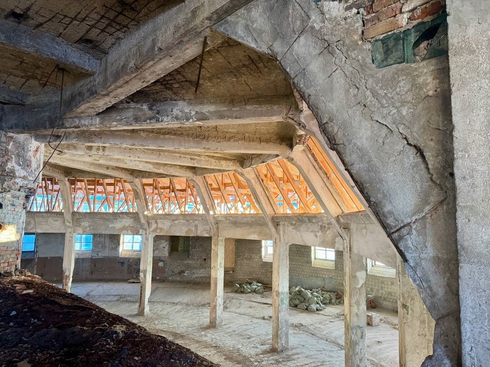 Противоаварийные работы в Круглой бане закончатся в феврале 2025 года 7 Противоаварийные работы в Круглой бане закончатся в феврале 2025 года 7