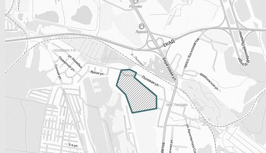 Между Екатеринбургом и Верхней Пышмой появится новый микрорайон с высотками 1 Между Екатеринбургом и Верхней Пышмой появится новый микрорайон с высотками 1