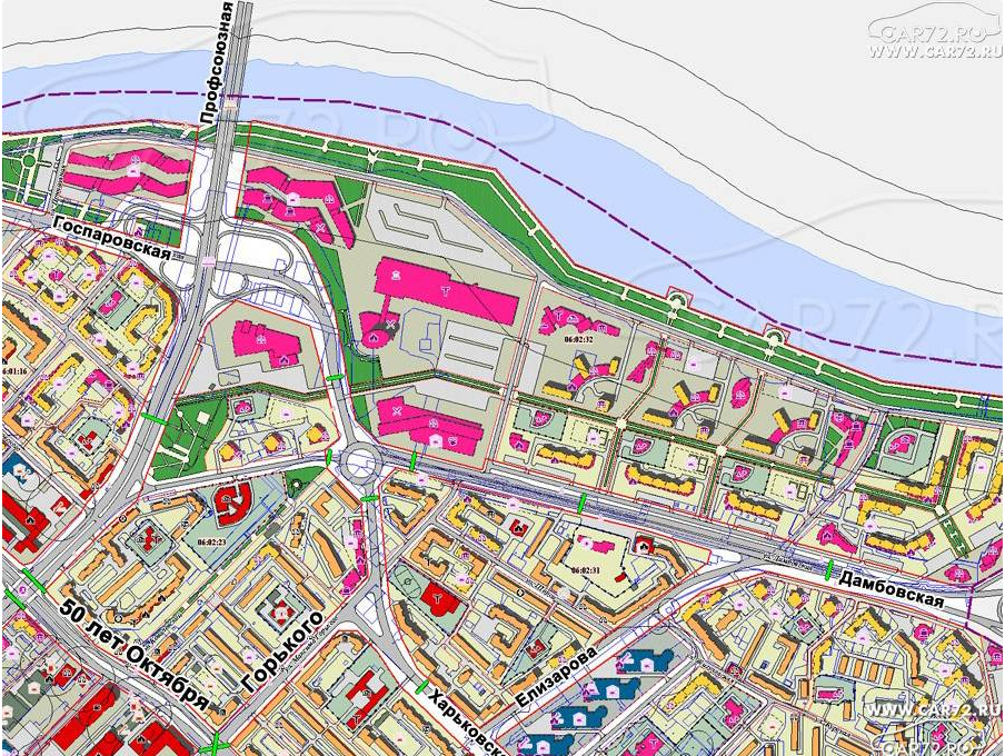 Согласован проект строительства кольцевой развязки в центре Тюмени 2 Согласован проект строительства кольцевой развязки в центре Тюмени 2