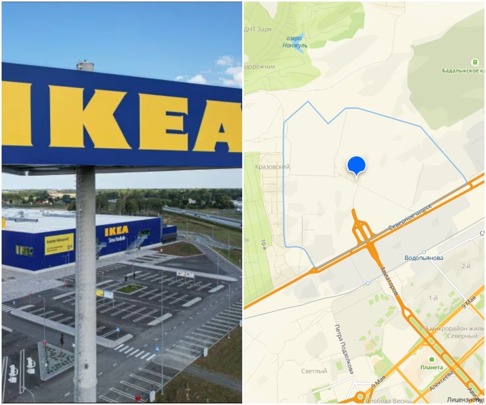 Выделенный под IKEA участок так и не дождался строительства торгового комплекса (Фото: коллаж DK.RU) Выделенный под IKEA участок так и не дождался строительства торгового комплекса (Фото: коллаж DK.RU)