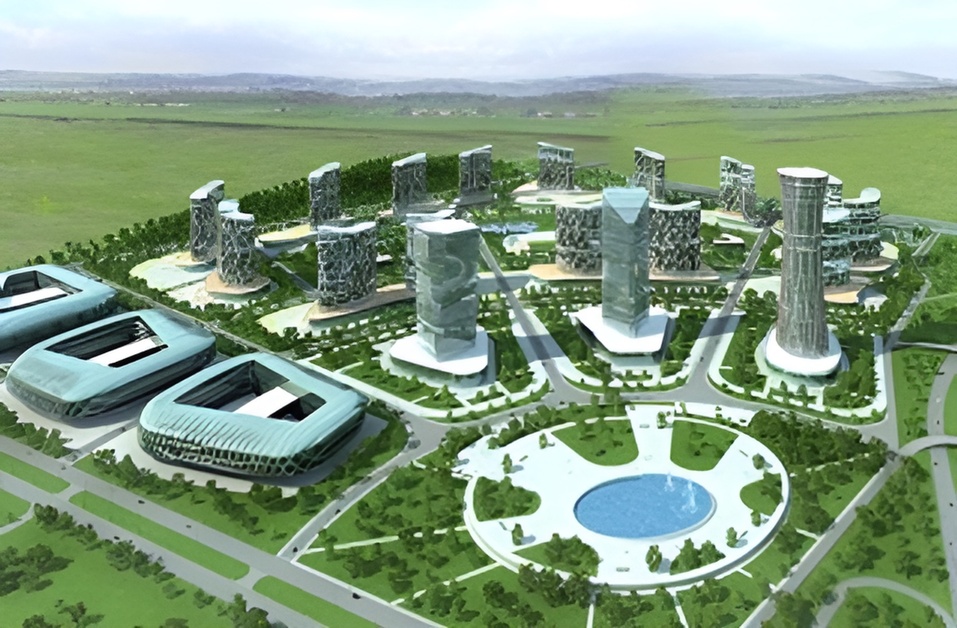 Так бы мог выглядеть «Красноярск-Сити» сегодня (Фото: архив DK.RU) Так бы мог выглядеть «Красноярск-Сити» сегодня (Фото: архив DK.RU)