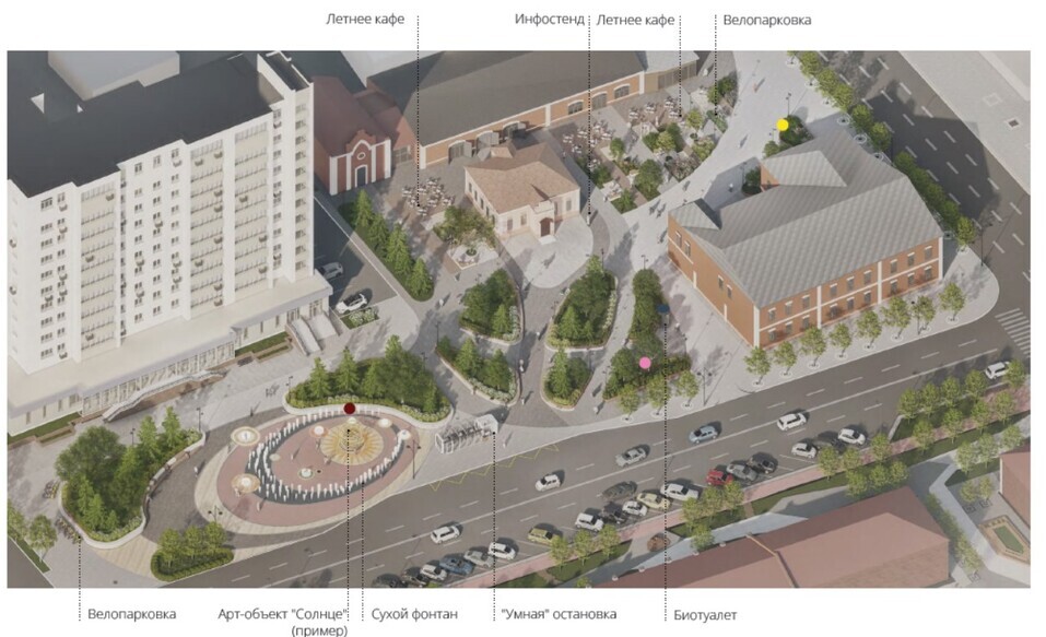 Золотых кошек в сквере на улице Первомайской предлагают убрать с дороги 3 Золотых кошек в сквере на улице Первомайской предлагают убрать с дороги 3