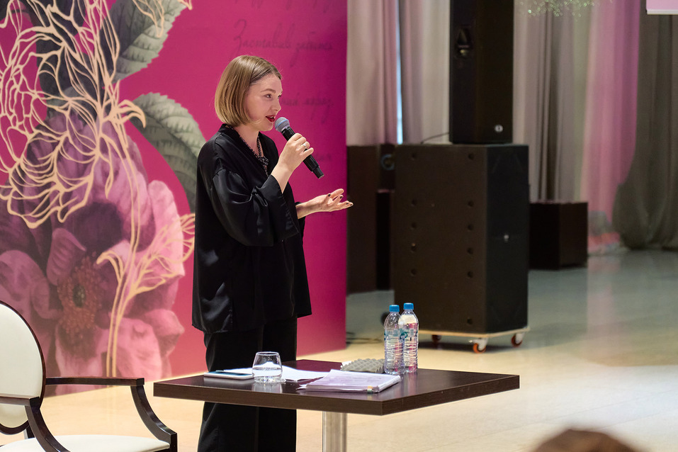 Перед концертом прошла лекция о музыке Малера. Фото: Сергей Токарев Перед концертом прошла лекция о музыке Малера. Фото: Сергей Токарев