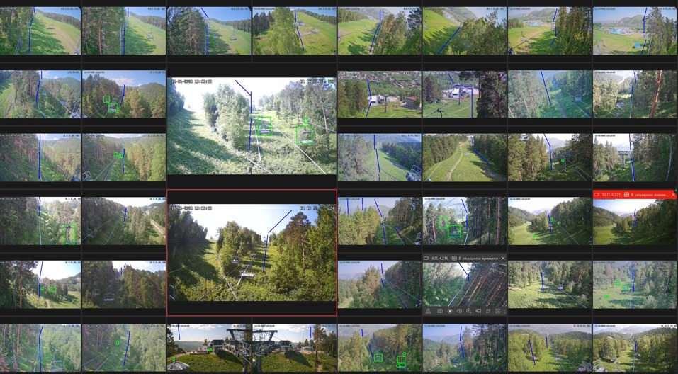 Система видеонаблюдения в фан-парке "Бобровый Лог" Система видеонаблюдения в фан-парке "Бобровый Лог"