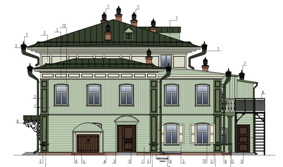 Одобрен проект реставрации дома Селеверстова-Брандта под заведение общепита 2 Одобрен проект реставрации дома Селеверстова-Брандта под заведение общепита 2