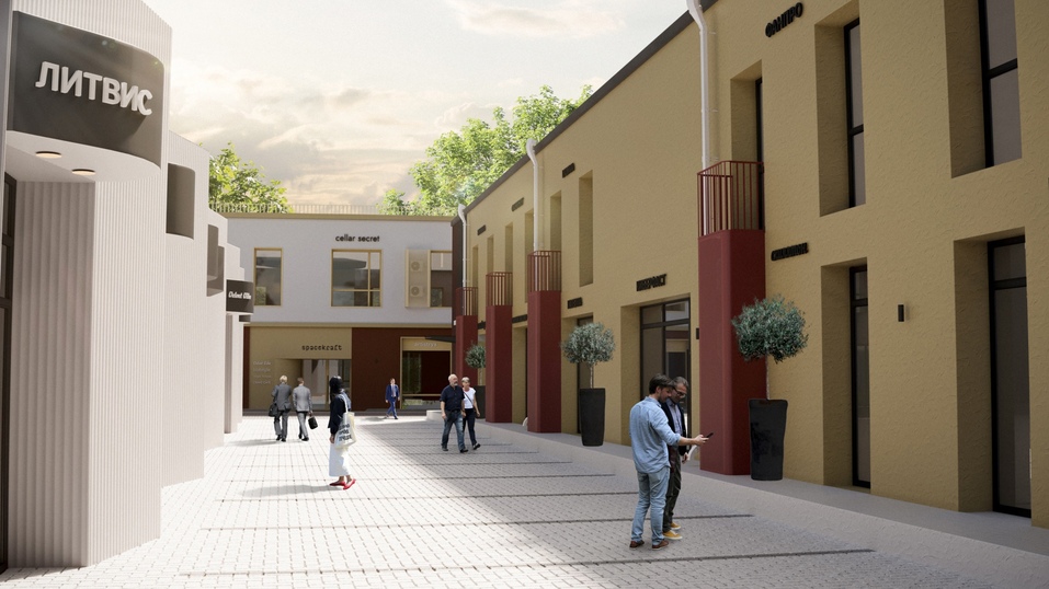 Тюменский торговый дом «Мангазея» готовят к реновации. Каким он станет 4 Тюменский торговый дом «Мангазея» готовят к реновации. Каким он станет 4