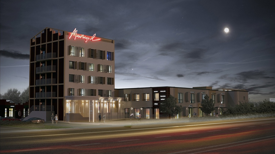 Тюменский торговый дом «Мангазея» готовят к реновации. Каким он станет 5 Тюменский торговый дом «Мангазея» готовят к реновации. Каким он станет 5