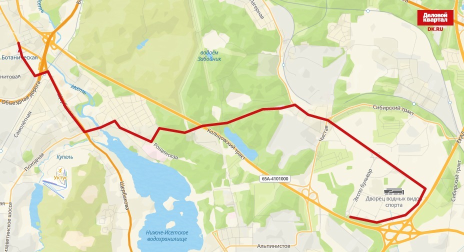 В Екатеринбурге утвердили план строительства трамвайной ветки в Новокольцовский
1 В Екатеринбурге утвердили план строительства трамвайной ветки в Новокольцовский
1