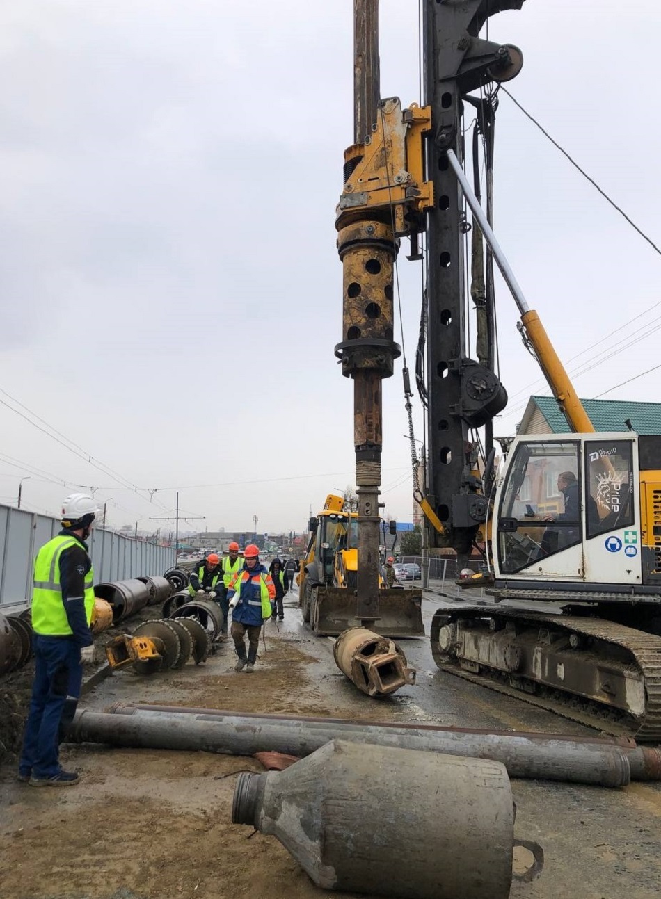 Пробки, объезды и стройка: на участке под метротрам в Челябинске начали работы 4 Пробки, объезды и стройка: на участке под метротрам в Челябинске начали работы 4