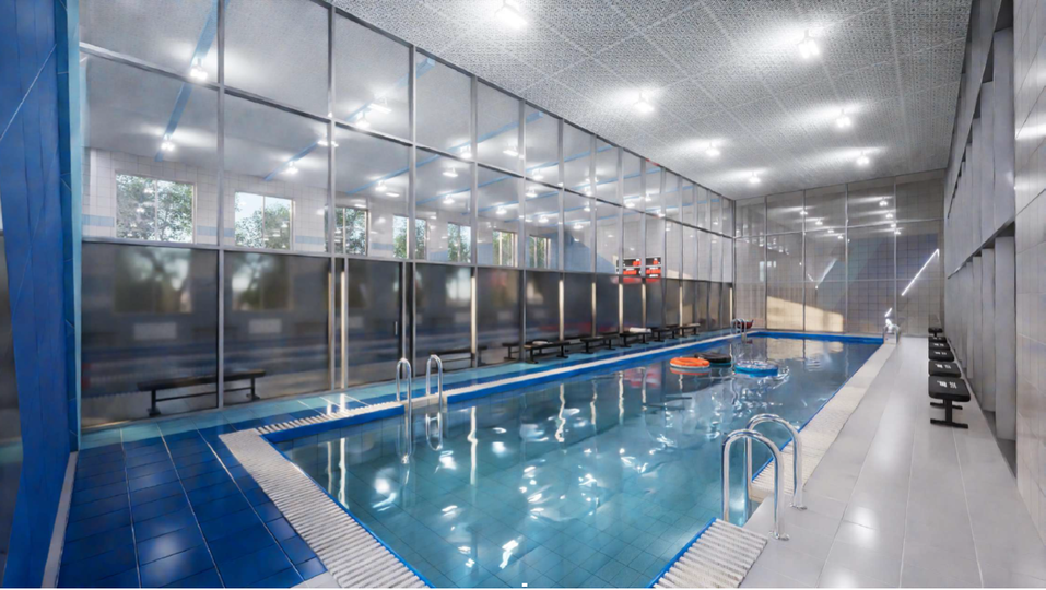 В Челябинске реконструируют бассейн «Электрометаллург»: подробности проекта 3 В Челябинске реконструируют бассейн «Электрометаллург»: подробности проекта 3