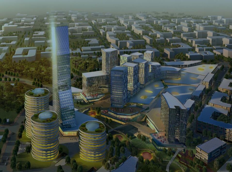 Известный архитектор предлагает построить Тюмень-сити в районе Казарово 1 Известный архитектор предлагает построить Тюмень-сити в районе Казарово 1