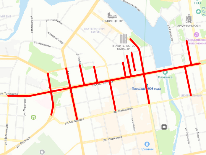 В Екатеринбурге перекроют центр из-за подготовки ко Дню Победы 1 В Екатеринбурге перекроют центр из-за подготовки ко Дню Победы 1