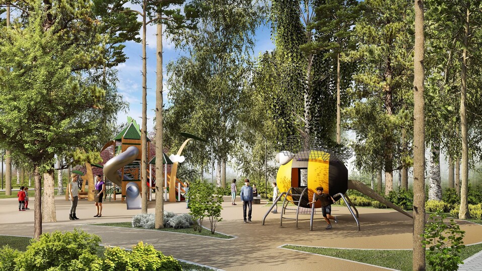 Екатеринбург снова голосует за парки. Один из них обещают превратить в город-сад: РЕНДЕРЫ 9 Екатеринбург снова голосует за парки. Один из них обещают превратить в город-сад: РЕНДЕРЫ 9