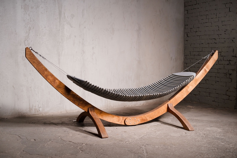 Основной экспортный товар бренда Splice Arch — параметрические гамаки. (Фото: предоставлено Splice Arch) Основной экспортный товар бренда Splice Arch — параметрические гамаки. (Фото: предоставлено Splice Arch)