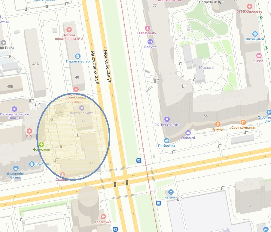 На ул. Московской снесут два двухэтажных дома и поставят высотку 1 На ул. Московской снесут два двухэтажных дома и поставят высотку 1