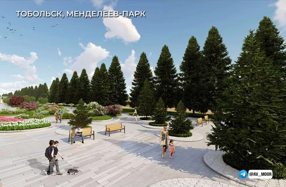 Определены варианты благоустройства трех общественных пространств в Тюмени 4 Определены варианты благоустройства трех общественных пространств в Тюмени 4