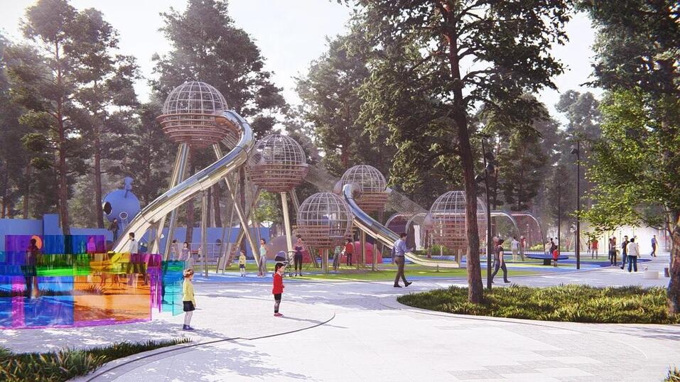 В Челябинске ищут подрядчика для реконструкции популярной детской площадки «Гулливер» 3 В Челябинске ищут подрядчика для реконструкции популярной детской площадки «Гулливер» 3