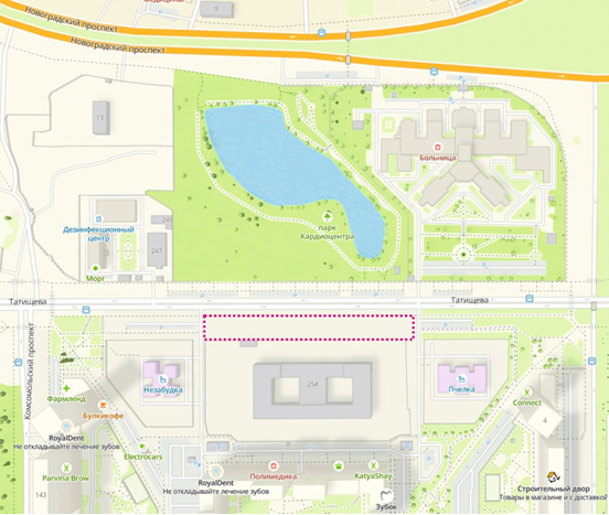 Автомобильную парковку собираются построить у кардиоцентра в Челябинске 1 Автомобильную парковку собираются построить у кардиоцентра в Челябинске 1