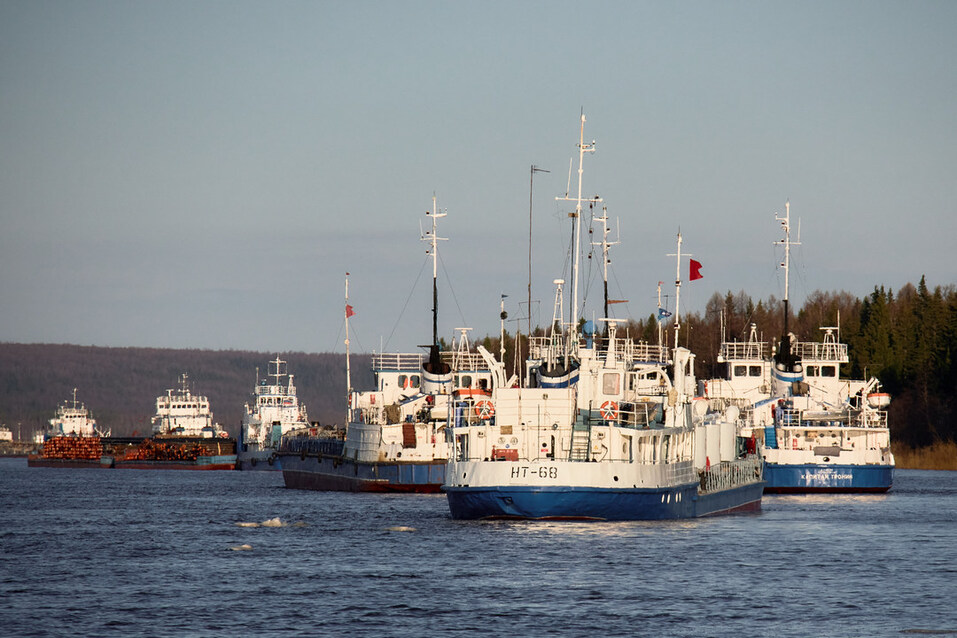 Енисейское пароходство завершило самый сложный этап северного завоза 1 Енисейское пароходство завершило самый сложный этап северного завоза 1