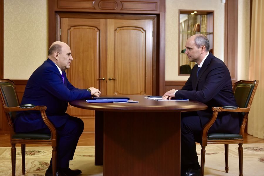 На выставке ИННОПРОМ Михаилу Мишустину презентовали «Космос» 1 На выставке ИННОПРОМ Михаилу Мишустину презентовали «Космос» 1