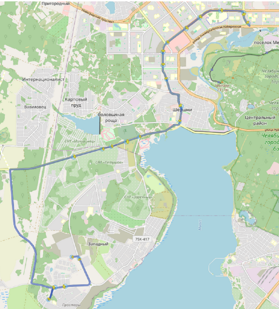 Для нового района Челябинска ищут перевозчика: протяженность маршрута — почти 37 км
1 Для нового района Челябинска ищут перевозчика: протяженность маршрута — почти 37 км
1