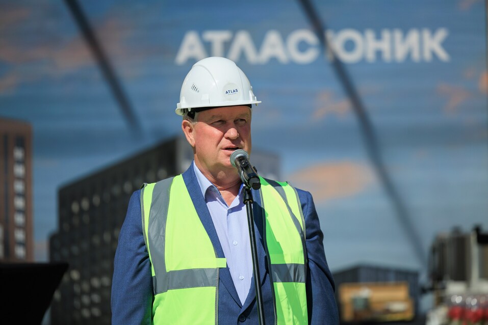 «Создаем новое будущее»: в Чкаловском районе заложили первый камень ЖК «Атлас Юник» 3 «Создаем новое будущее»: в Чкаловском районе заложили первый камень ЖК «Атлас Юник» 3
