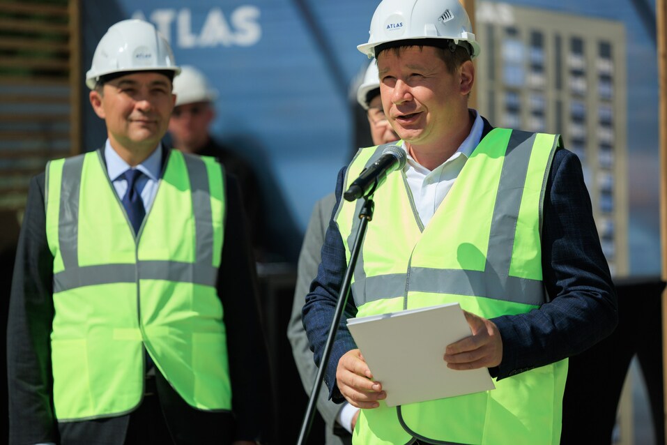 «Создаем новое будущее»: в Чкаловском районе заложили первый камень ЖК «Атлас Юник» 5 «Создаем новое будущее»: в Чкаловском районе заложили первый камень ЖК «Атлас Юник» 5