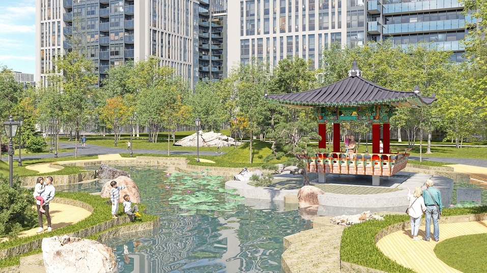 В Тюмени реконструируют парк российско-корейской дружбы 1 В Тюмени реконструируют парк российско-корейской дружбы 1