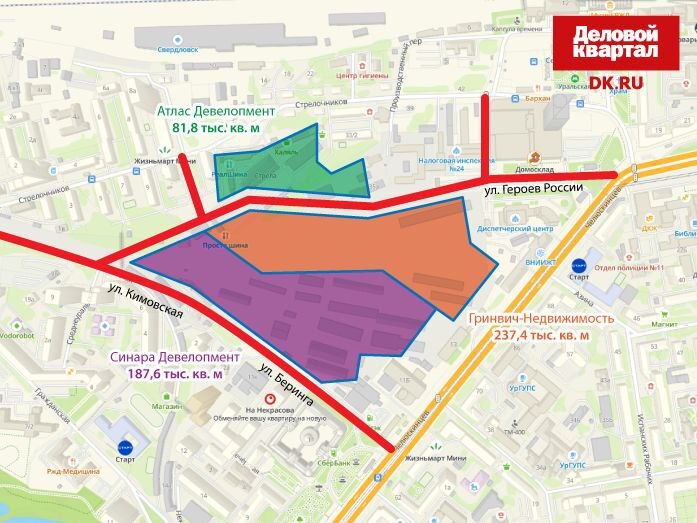 Три девелопера развернут мега-стройку в районе железнодорожного вокзала 1 Три девелопера развернут мега-стройку в районе железнодорожного вокзала 1