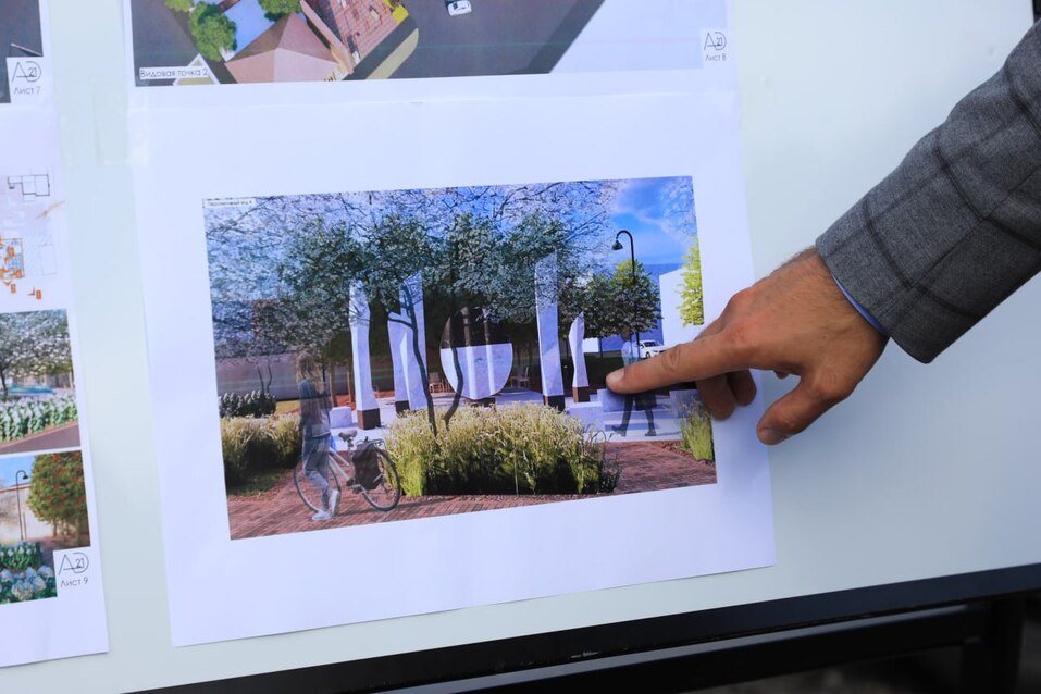 Началось благоустройство парковки рядом со сквером Згерского в Тюмени 1 Началось благоустройство парковки рядом со сквером Згерского в Тюмени 1