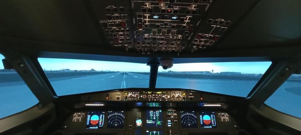 Dream Аего и авиакомпания «Россия» открыли в Новосибирске авиатренажер Airbus A320 1 Dream Аего и авиакомпания «Россия» открыли в Новосибирске авиатренажер Airbus A320 1