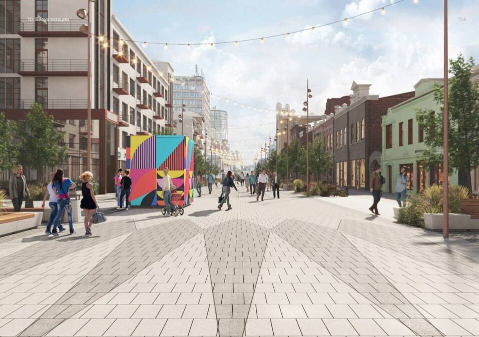 Улицу Вайнера в Екатеринбурге собираются отреставрировать в 2026 г. Какой она будет? 2 Улицу Вайнера в Екатеринбурге собираются отреставрировать в 2026 г. Какой она будет? 2