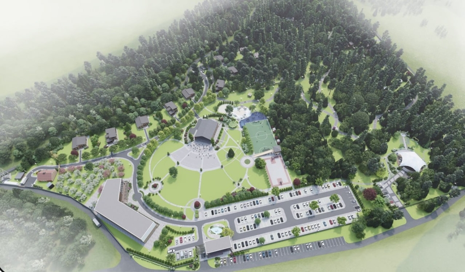 Базу отдыха с шатром и конгресс-центром хотят построить под Тюменью 1 Базу отдыха с шатром и конгресс-центром хотят построить под Тюменью 1