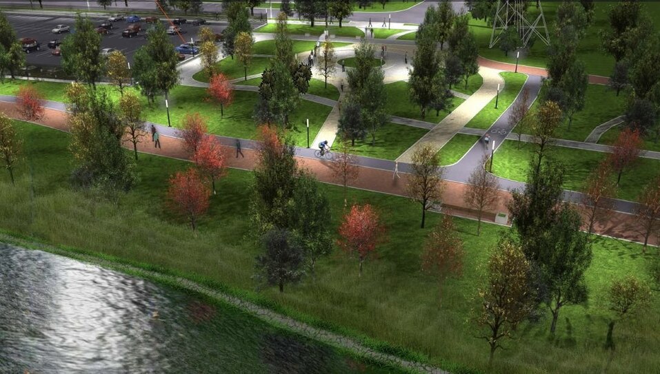 Благоустройство нового участка набережной стартовало в Челябинске 1 Благоустройство нового участка набережной стартовало в Челябинске 1