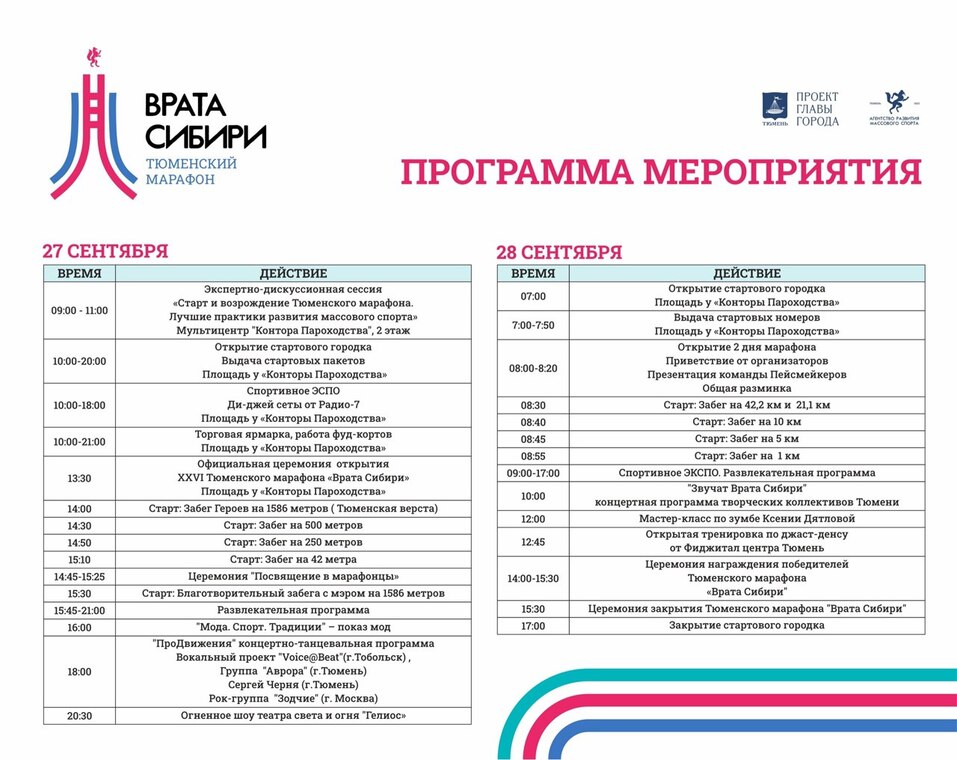 Центральную часть Тюмени перекроют из-за марафона «Врата Сибири» 2 Центральную часть Тюмени перекроют из-за марафона «Врата Сибири» 2