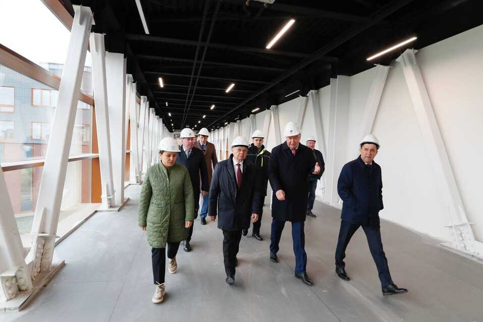 Министр строительства и ЖКХ РФ Ирек Файзуллин посетил строящийся кампус УрФУ 4 Министр строительства и ЖКХ РФ Ирек Файзуллин посетил строящийся кампус УрФУ 4