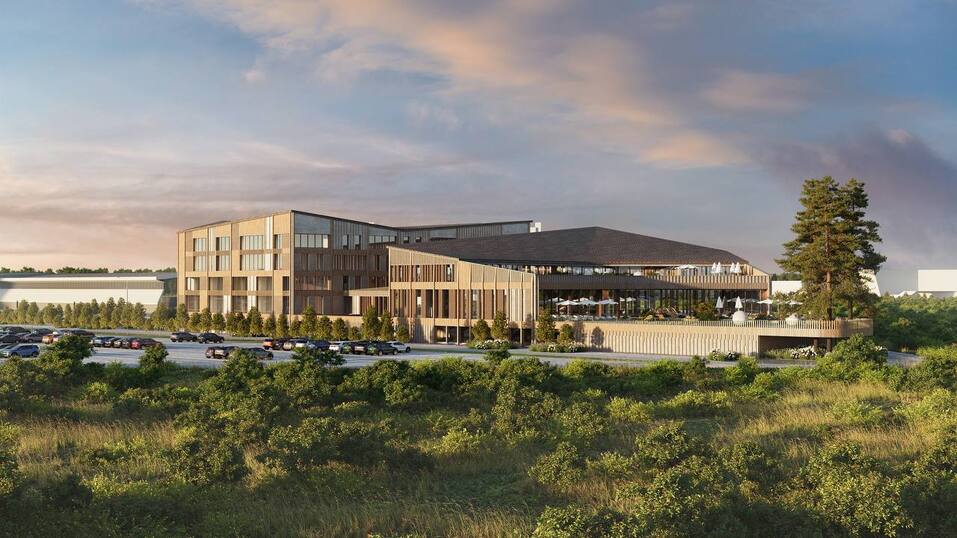 Отель возле МВЦ «Екатеринбург-ЭКСПО» построят к 2029 году: рендеры 2 Отель возле МВЦ «Екатеринбург-ЭКСПО» построят к 2029 году: рендеры 2