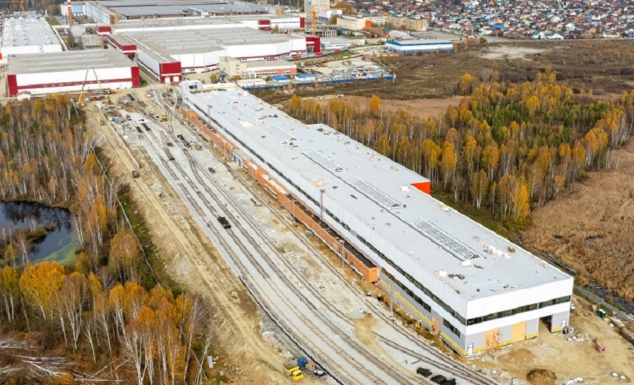 На двух объектах комплекса по выпуску высокоскоростных поездов закрыт тепловой контур 1 На двух объектах комплекса по выпуску высокоскоростных поездов закрыт тепловой контур 1