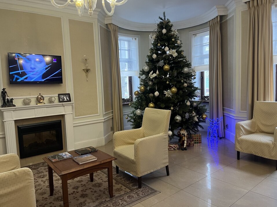 Новогодняя елка в номере отеля Новогодняя елка в номере отеля