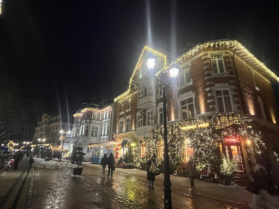 Праздничное оформление улиц и ярмарок в городах зимой Праздничное оформление улиц и ярмарок в городах зимой