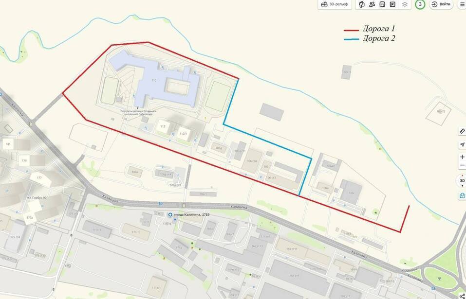 Параллельно Калинина в Красноярске за 583 млн построят новую дорогу 2 Параллельно Калинина в Красноярске за 583 млн построят новую дорогу 2