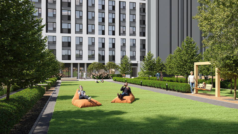 На месте Уралмашевского рынка строят жилой квартал 5 На месте Уралмашевского рынка строят жилой квартал 5