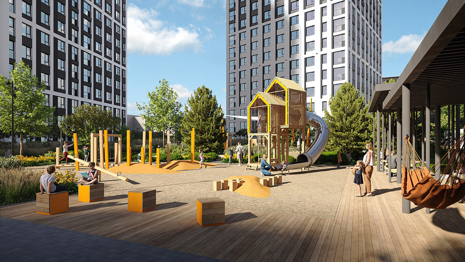 На месте Уралмашевского рынка строят жилой квартал 6 На месте Уралмашевского рынка строят жилой квартал 6