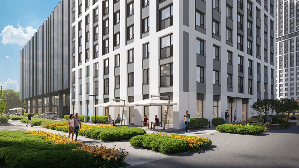 На месте Уралмашевского рынка строят жилой квартал 3 На месте Уралмашевского рынка строят жилой квартал 3