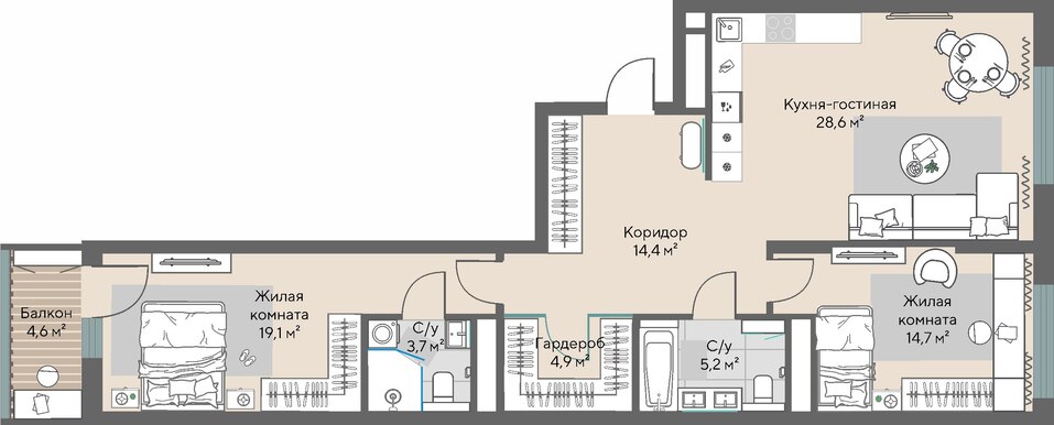 Почему планировка имеет значение: смотрим на важные детали вместе с экспертами 4 Почему планировка имеет значение: смотрим на важные детали вместе с экспертами 4