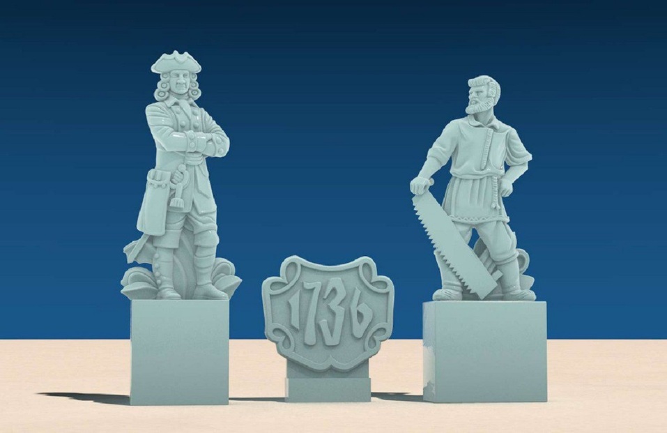 В Челябинске началось строительство зимнего городка 1 В Челябинске началось строительство зимнего городка 1