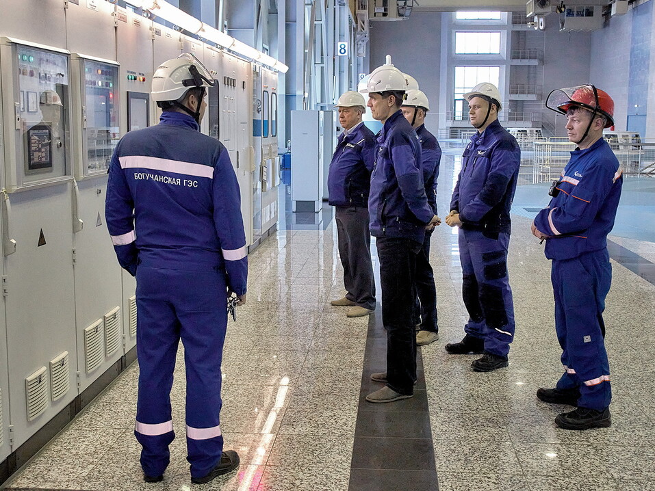Богучанская ГЭС: работа на полной мощности 1 Богучанская ГЭС: работа на полной мощности 1