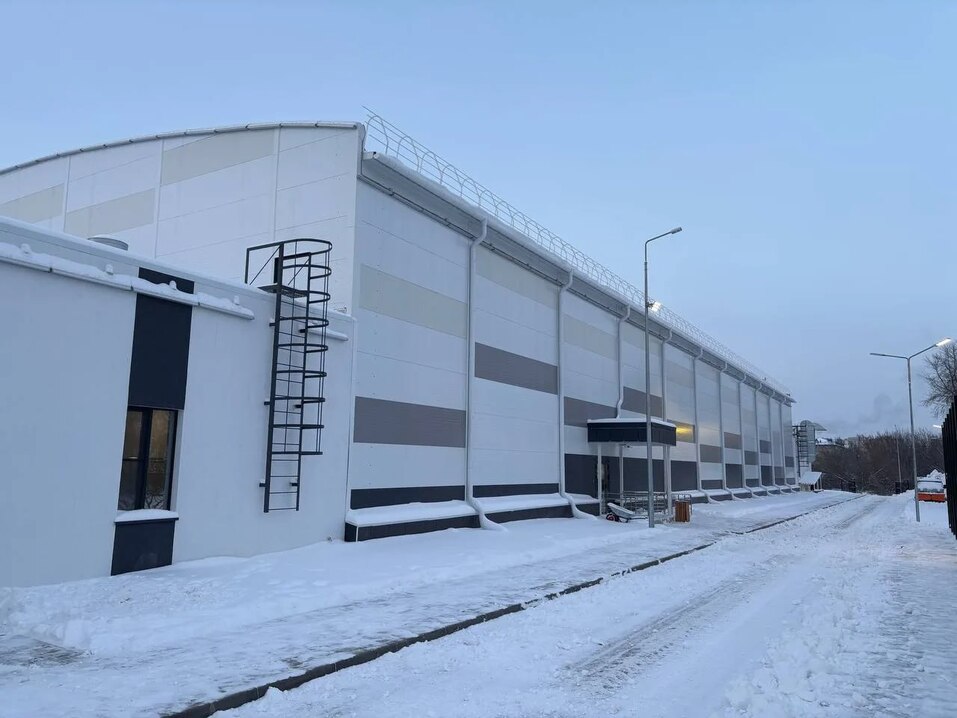 Типовой крытый каток на улице Судоремонтной в Тюмени достроили 1 Типовой крытый каток на улице Судоремонтной в Тюмени достроили 1