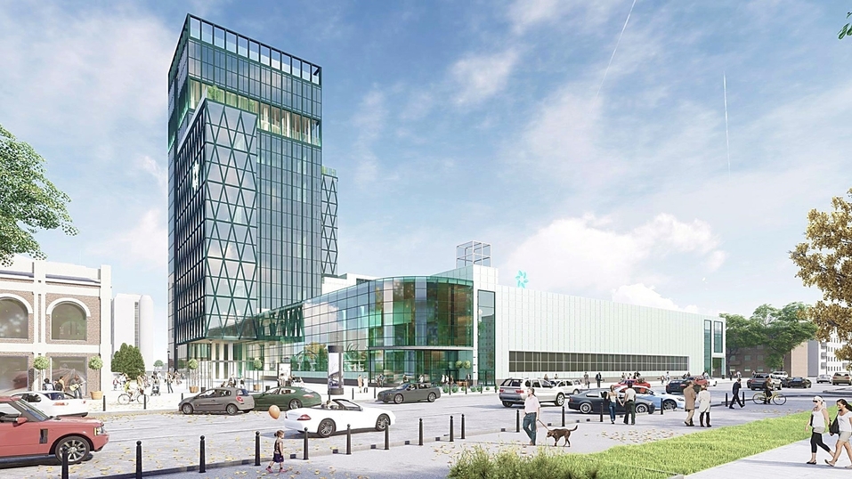 Очередной подход к снаряду: как перестроят высотку у тюменского ЦУМа 2 Очередной подход к снаряду: как перестроят высотку у тюменского ЦУМа 2