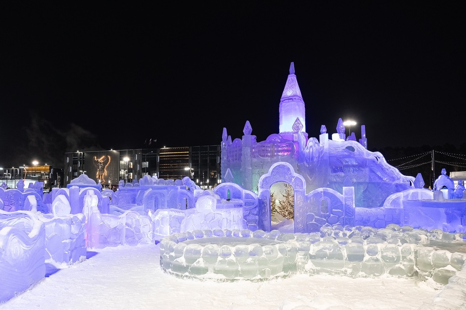 Самая большая в России горка открылась в квартале «Архангел Михаил» в Екатеринбурге 1 Самая большая в России горка открылась в квартале «Архангел Михаил» в Екатеринбурге 1